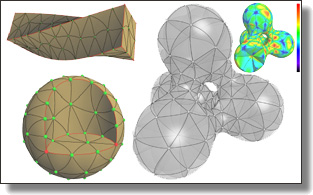 Curved Bezier meshes through extended ODT energy