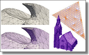 Feature-Preserving Surface Reconstruction using Optimal Transport