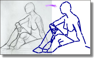 Converting pointsets to polygonal lines